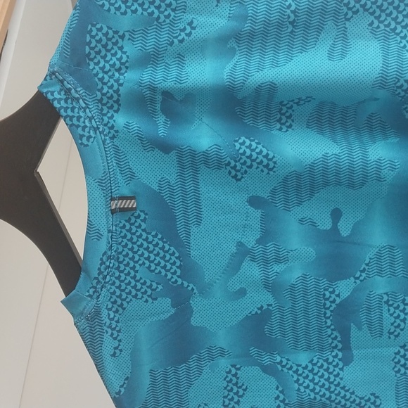 RAWLINGS Sleeveless Active Gym wears Tank sz XL in Blue - Picture 5 of 10